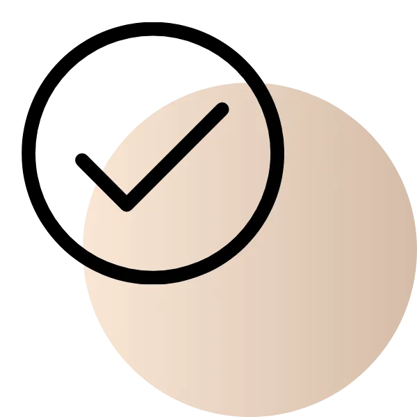 Ícono representando la creación de más de 200 piezas de contenido para redes sociales